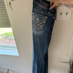 Miss Me Women's Blue Boot Cut Jeans